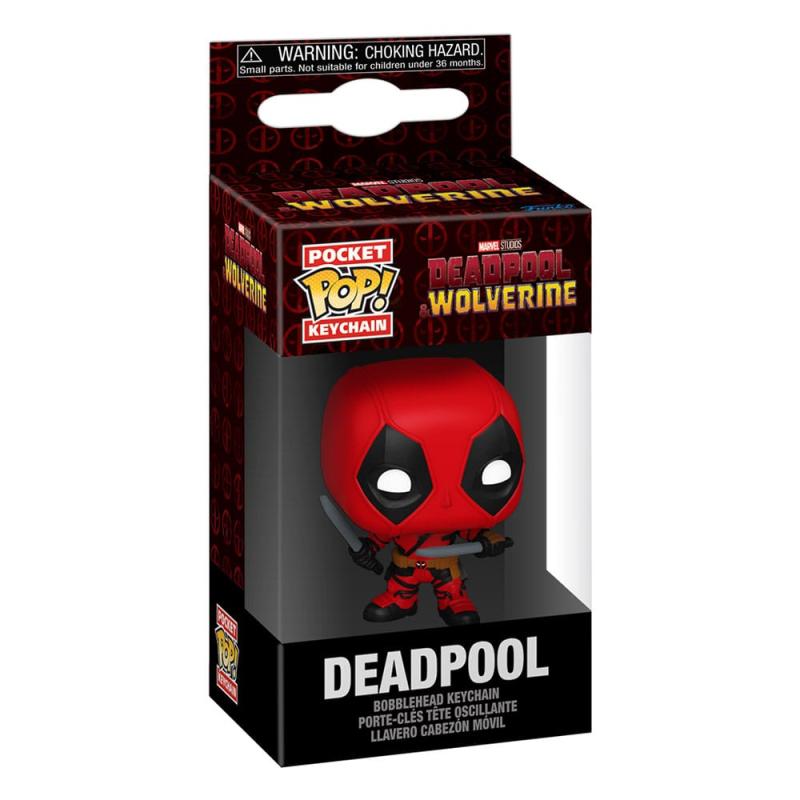 Deadpool 3 POP! Vinyl Keychains 4 cm Deadpool Display (12) 1