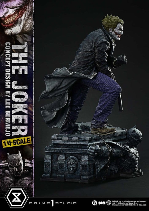 DC Comics Ultimate Premium Masterline Series Statue 1/4 The Joker (Concept Design by Lee Bermejo) 53 8