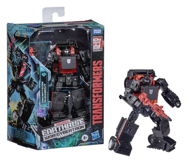 Transformers Generations War for Cybertron: Earthrise Deluxe Class Action Figure Decepticon Runabout 2