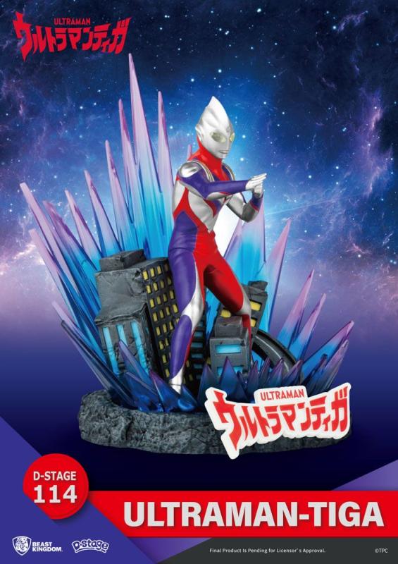 Ultraman: Ultraman Tiga 15 cm D-Stage PVC Diorama - Beast Kingdom Toys