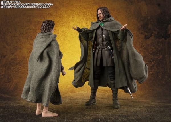 Lord of the Rings S.H. Figuarts Action Figures Frodo Baggins & Gollum 7