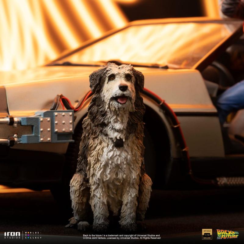 Back to the Future: DeLorean Full Set 1/10 Art Scale Statue - Iron Studios