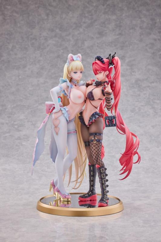 Original Character PVC Statues 1/5 Stella & Sadie Illustrated by Mendokusai 31 cm