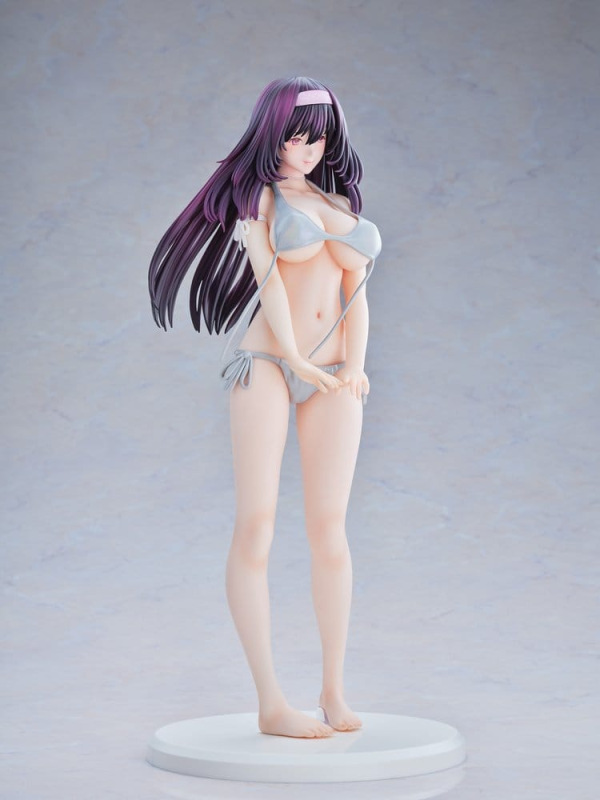 Original Model Statue 1/5 Tomoe Sakura Swimsuit Black Hair Ver. Illustration by Toshi Tsutakaze 32 c 12