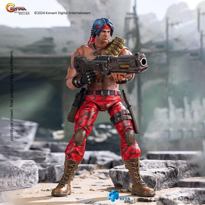 Contra: Operation Galuga Exquisite Basic Action Figure Lance Bean 16 cm