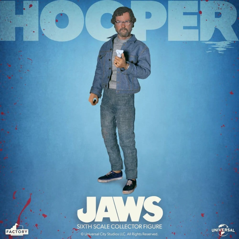 Jaws Action Figure 1/6 Hooper 15 cm 4