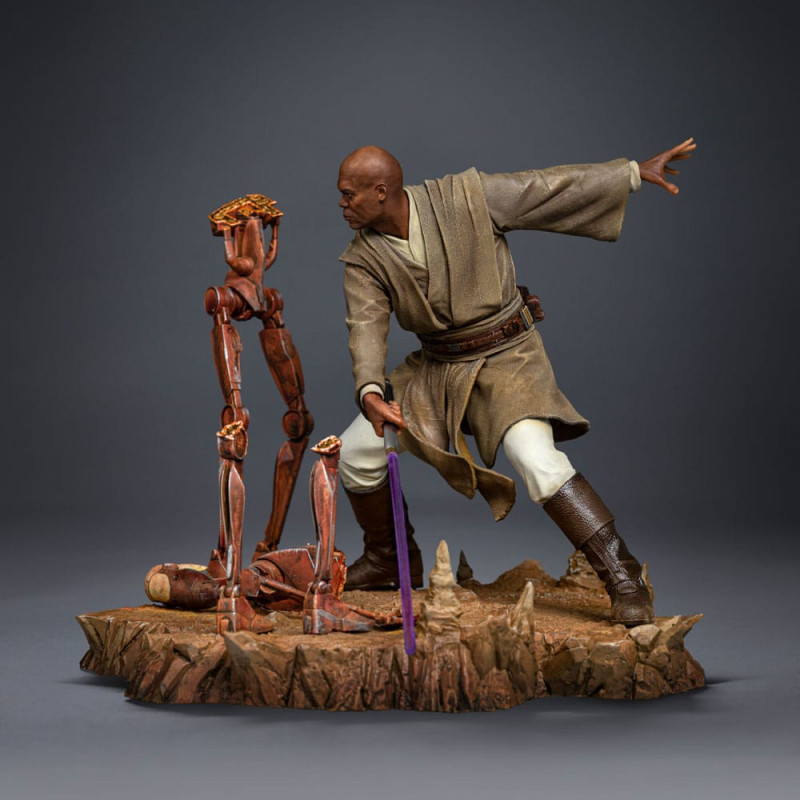 Star Wars Art Scale Statue 1/10 Mace Windu 18 cm 2