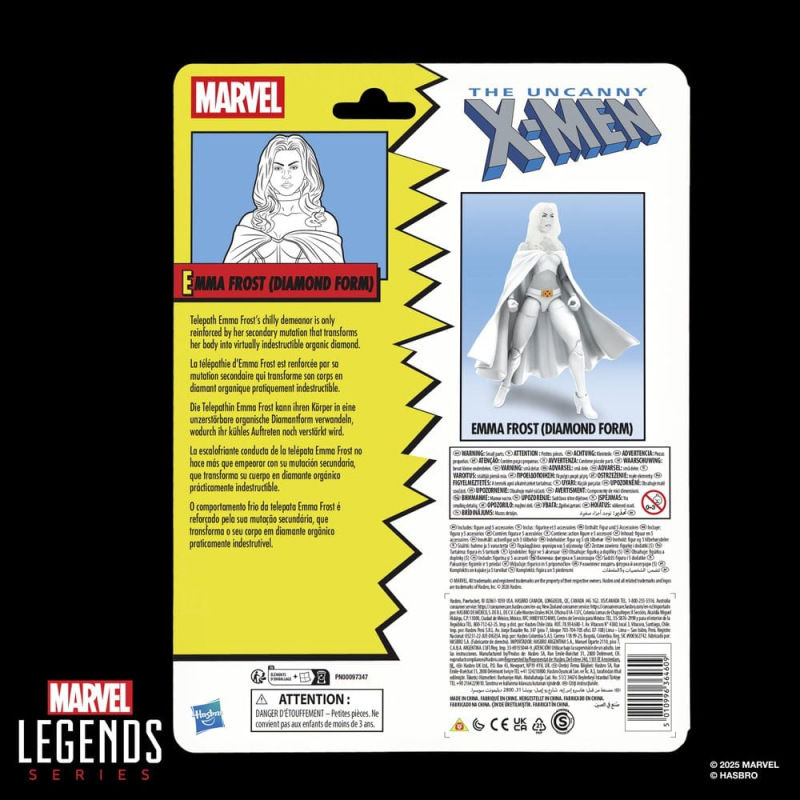 The Uncanny X-Men Marvel Legends Action Figure Emma Frost (Diamond Form) 15 cm 6