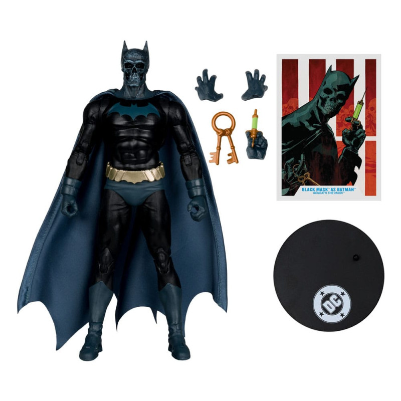 DC Multiverse Action Figure Black Mask as Batman (Beneath the Mask) 18 cm 1