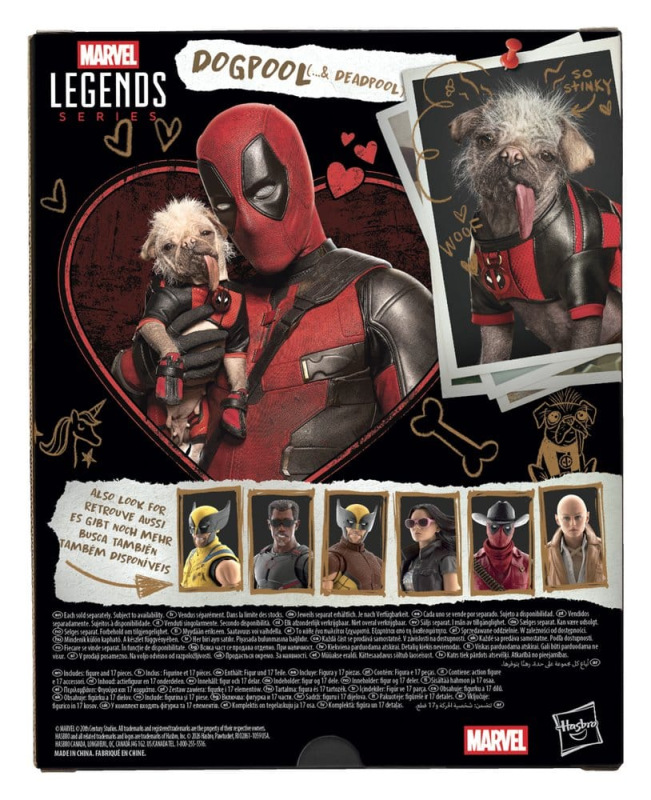 Deadpool & Wolverine Marvel Legends Action Figure Dogpool & Deadpool 15 cm 3