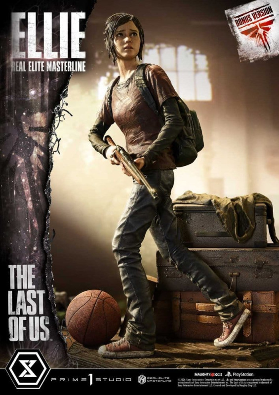 The Last of Us (Part I) Real Elite Masterline Statue 1/4 Ellie Bonus Version 46 cm 2