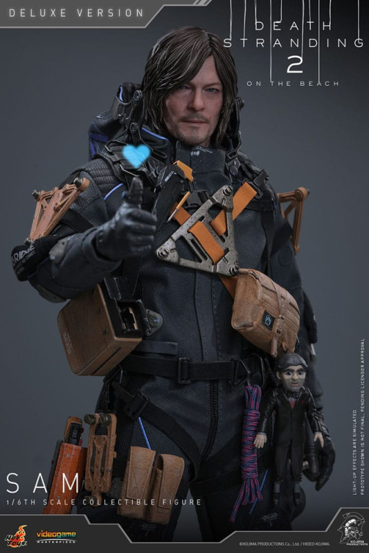 Death Stranding 2: On the Beach Videogame Masterpiece Action Figure 1/6 Sam (Deluxe Version) 31 cm 4