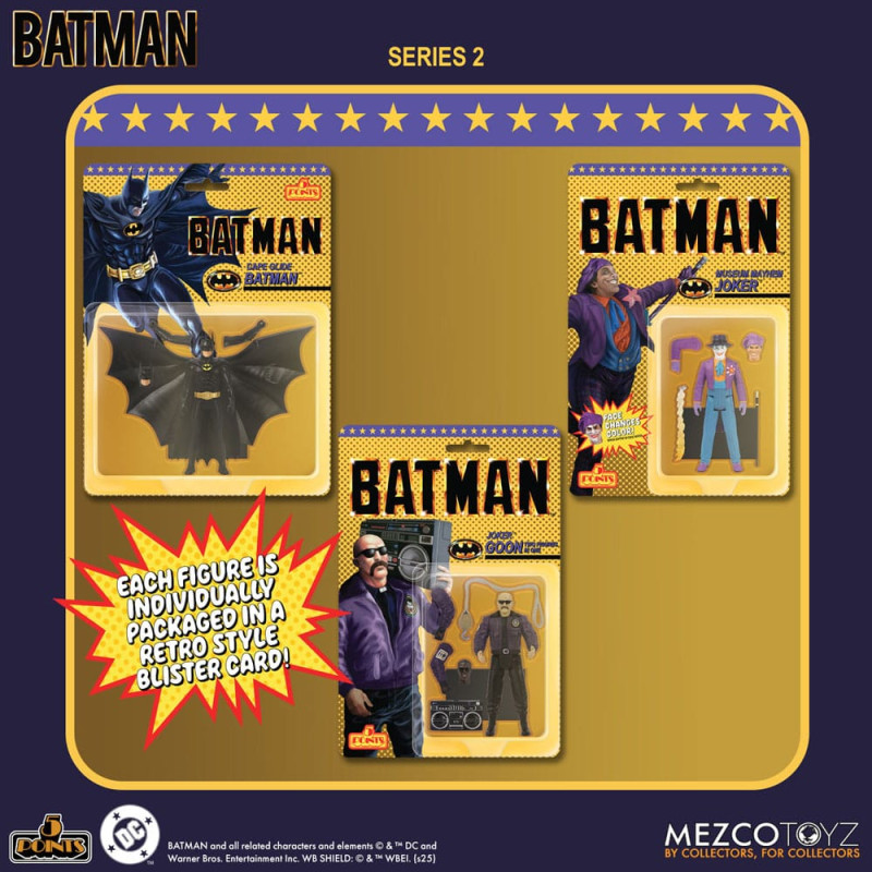 Batman (1989) 5 Points Action Figures 9 cm Series 2 Assortment (24) 5