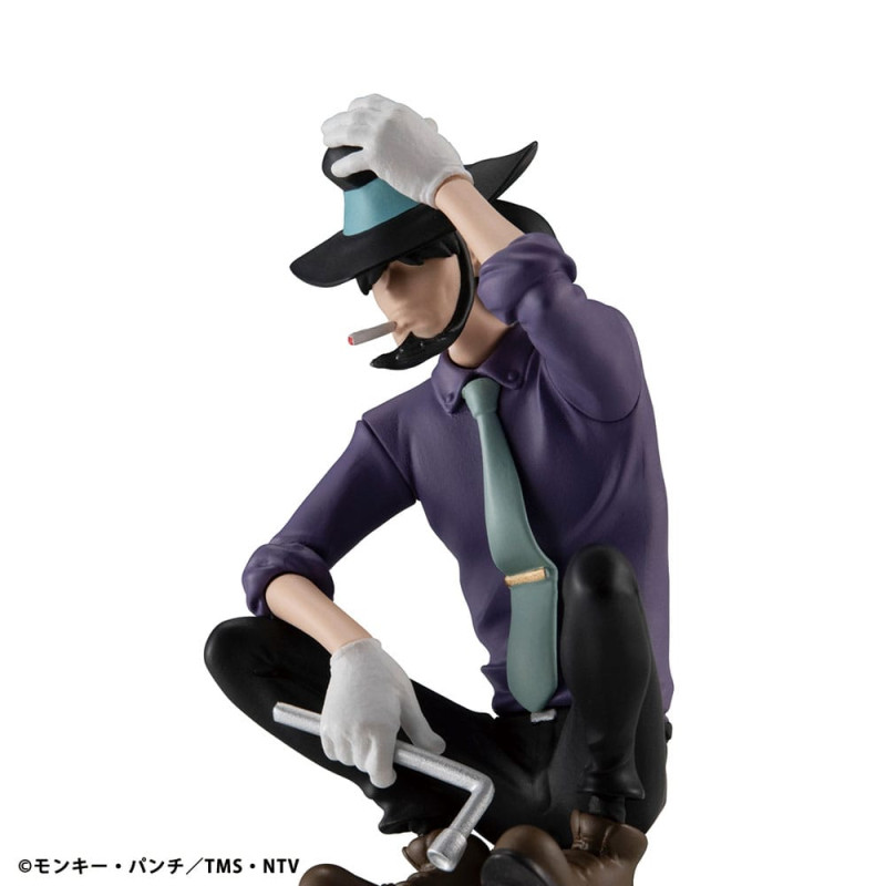 Lupin III PVC Statue Lupin the Gallery Punk at Dawn 9 cm 2