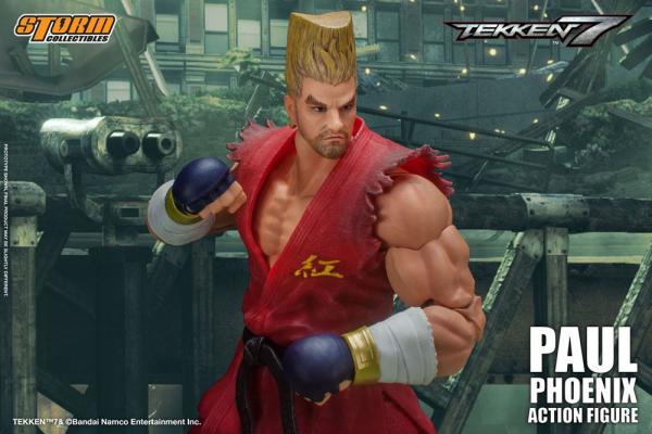 Tekken 7: Paul Phoenix 1/12 Action Figure - Storm Collectibles