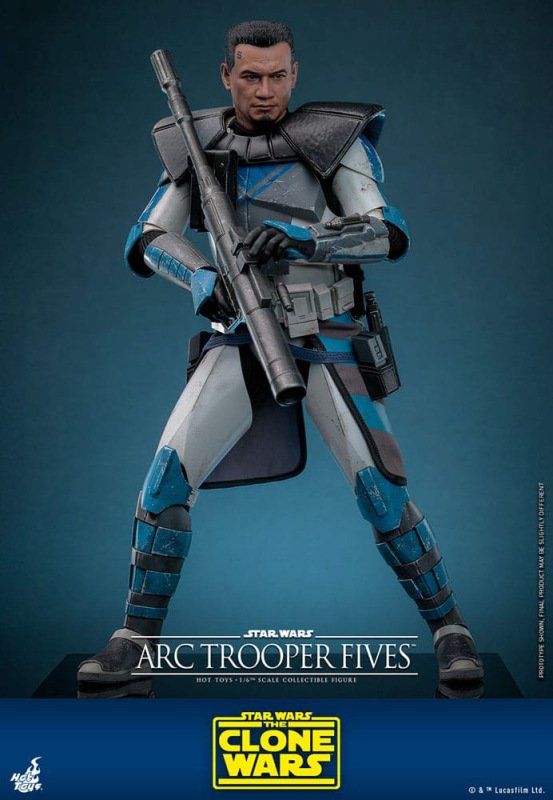 Star Wars: The Clone Wars Action Figure 1/6 Arc Trooper Fives 30 cm 4