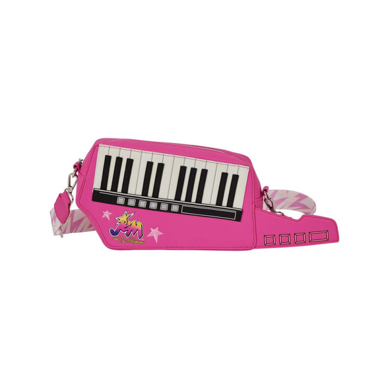 Hasbro by Loungefly Crossbody Jem and the Holograms Figural Keytar 4