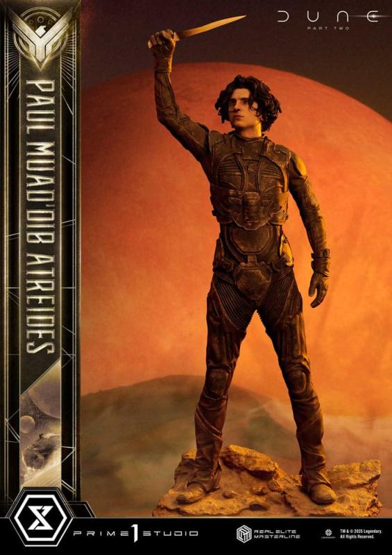 Dune: Part Two Real Elite Masterline Series Statue 1/3 Paul Atreides Ultimate Verison 90 cm 12