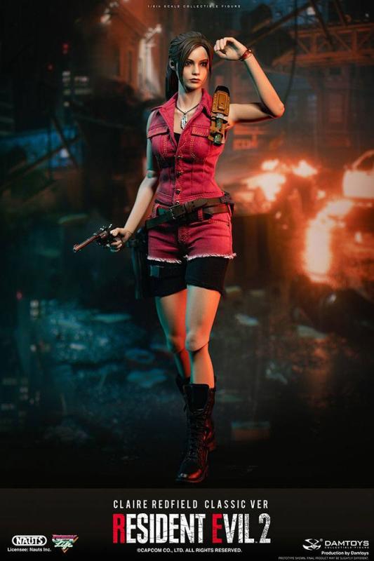 Resident Evil 2: Claire Redfield (Classic Version) 1/6 Action Figure - Damtoys