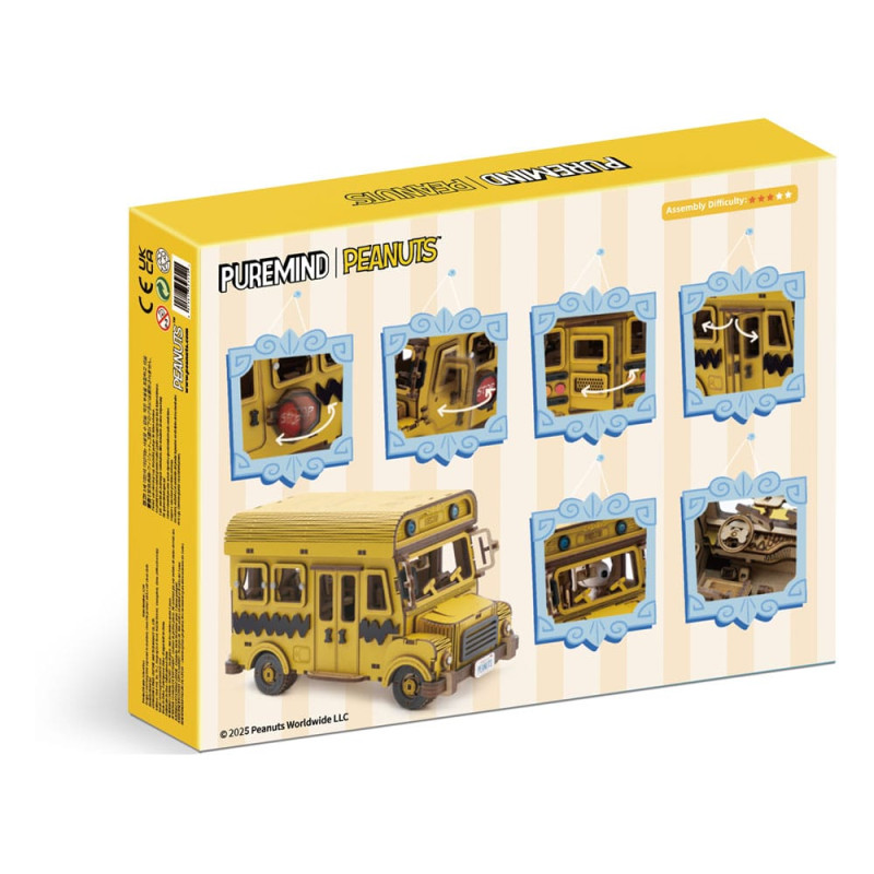 Peanuts Puremind Construction School Bus 4