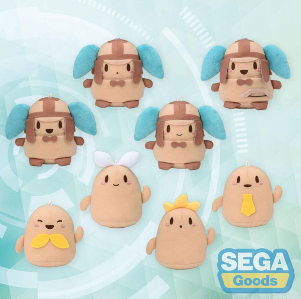 Piapro Characters Hatsune Miku Series fuwa petit Plush Keychains Haniwa 10 cm Blind Box Assortment (