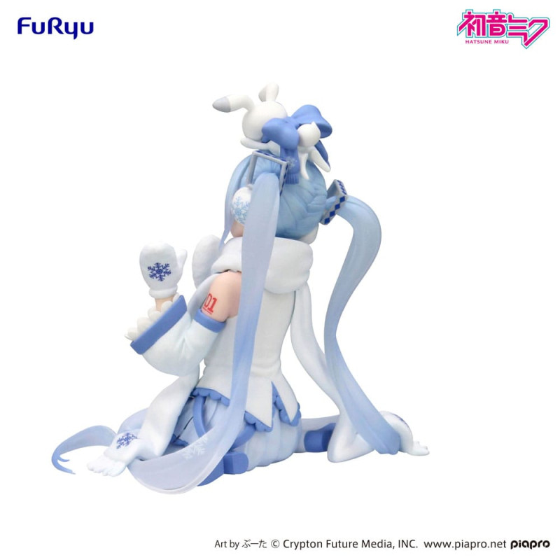 Hatsune Miku Noodle Stopper PVC Statue Snow Miku Sky Town 10th Ver. 15 cm 3
