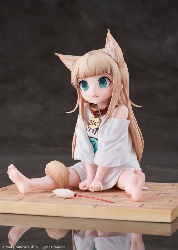 My Cat Is a Kawaii Girl PVC Statue 1/6 Kinako Sitting Fish Ver. 14 cm