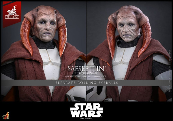Star Wars: The Clone Wars Television Masterpiece Action Figure 1/6 Saesee Tiin (Clone Armor) (Hot To 14