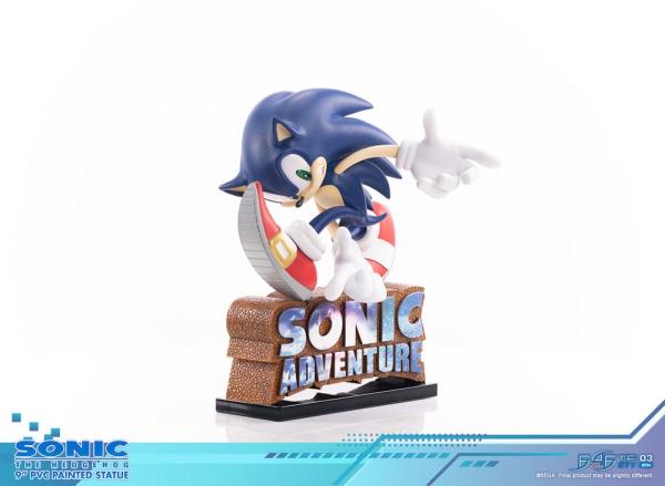 Sonic Adventure: Sonic the Hedgehog Standard Edition 21 cm PVC Statue - First 4 Figures