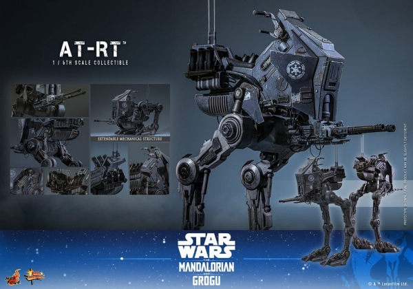 Star Wars: The Mandalorian & Grogu Movie Masterpiece Vehicle 1/6 AT-RT 60 cm 6