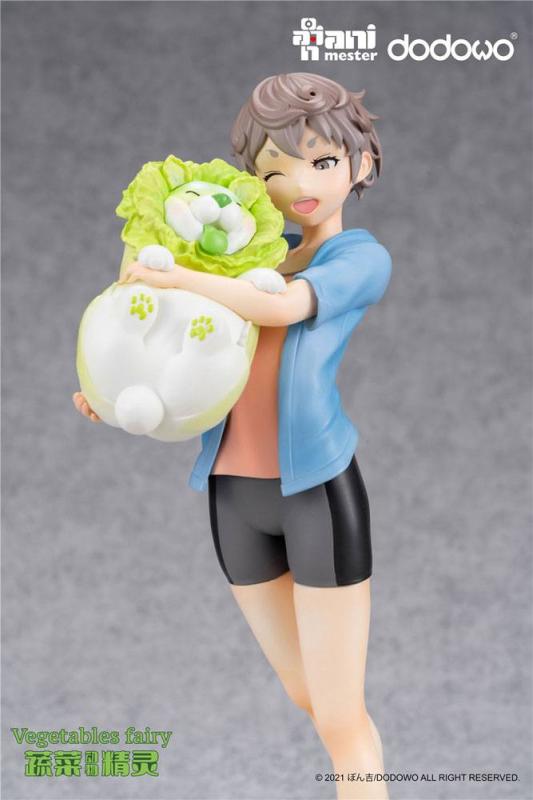 Original Character Statue 1/7 Vegetable Fairies Sai and Cabbage Dog 25 cm