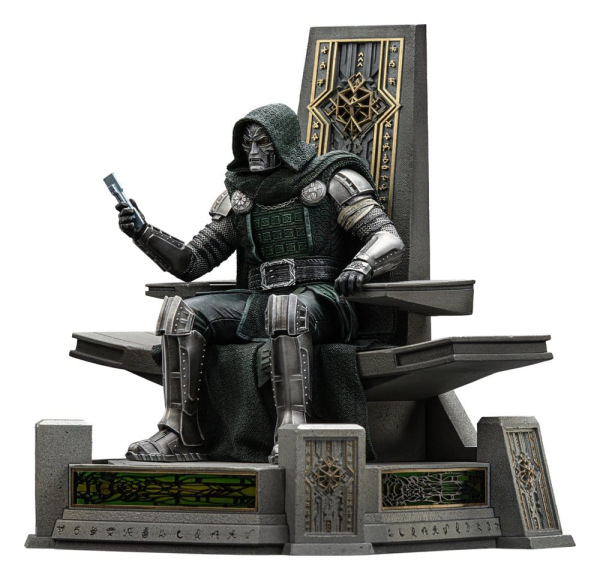 Avengers: Doomsday Art Scale Statue 1/10 Doctor Doom on Throne 22 cm 5