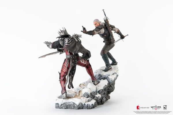 The Witcher 3: Wild Hunt Statue 1/6 Diorama Geralt vs Eredin 50 cm 5