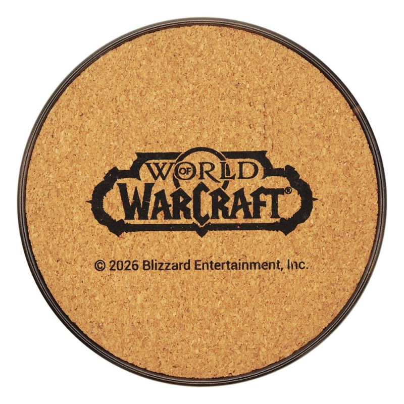World of Warcraft Coaster 4-Pack Printed Metal 2