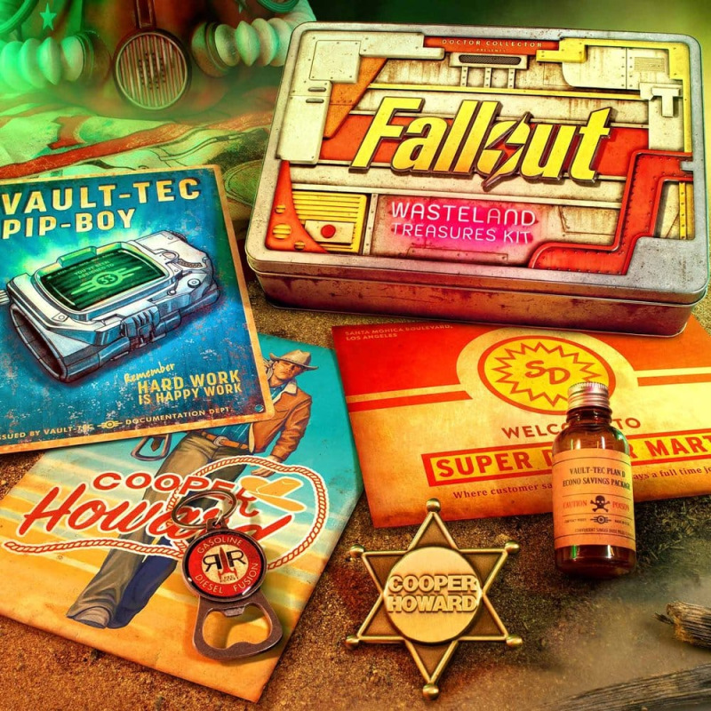 Fallout Gift Box Wasteland Treasures Kit 7