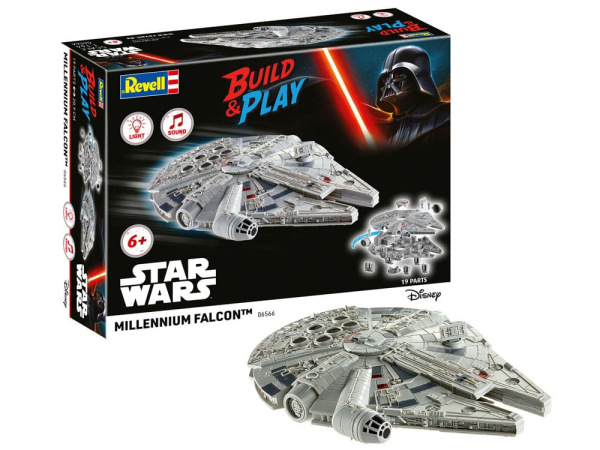 Star Wars Model Kit 1/164 Millennium Falcon 21 cm 1