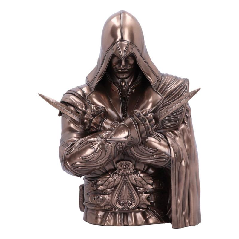 Assassin's Creed Valhalla: Ezio Bronze 30 cm Bust - Nemesis Now