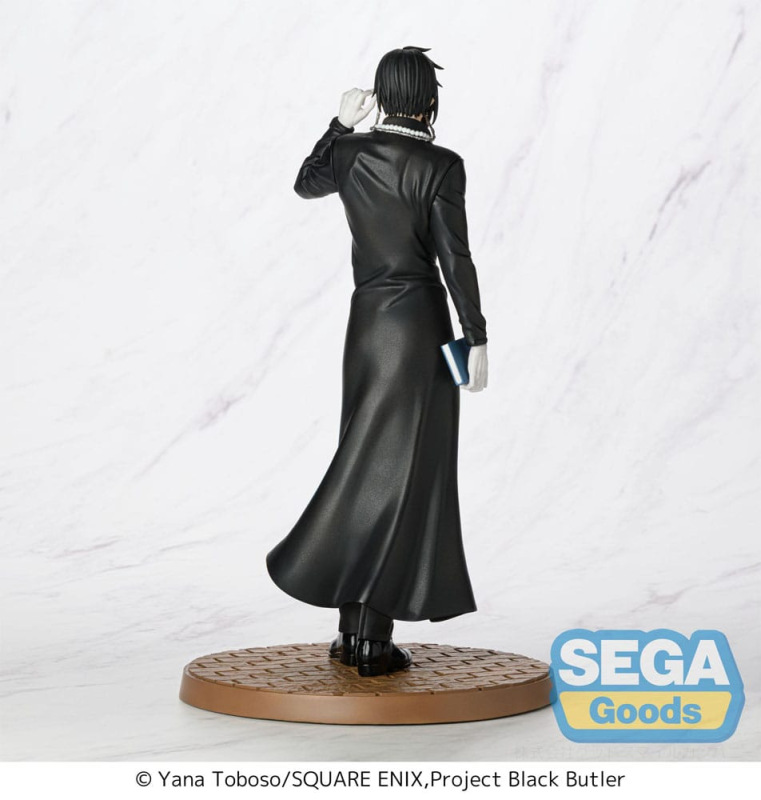 Black Butler: Boarding School Arc Luminasta PVC Statue Sebastian Michaelis 22 cm 3