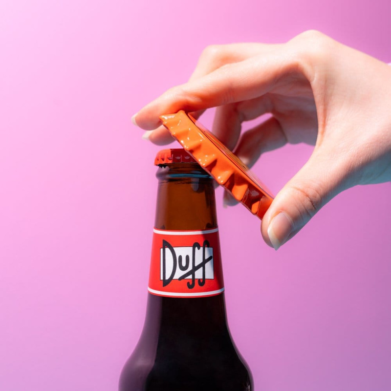 The Simpsons Magnet with Bottle Opener Duff Beer 7 cm 6