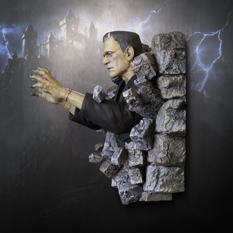 Frankenstein Wall Sculpture 48 cm 3