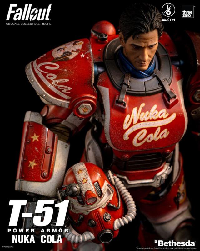 Fallout Action Figure 1/6 T-51 Nuka Cola Power Armor 37 cm 4