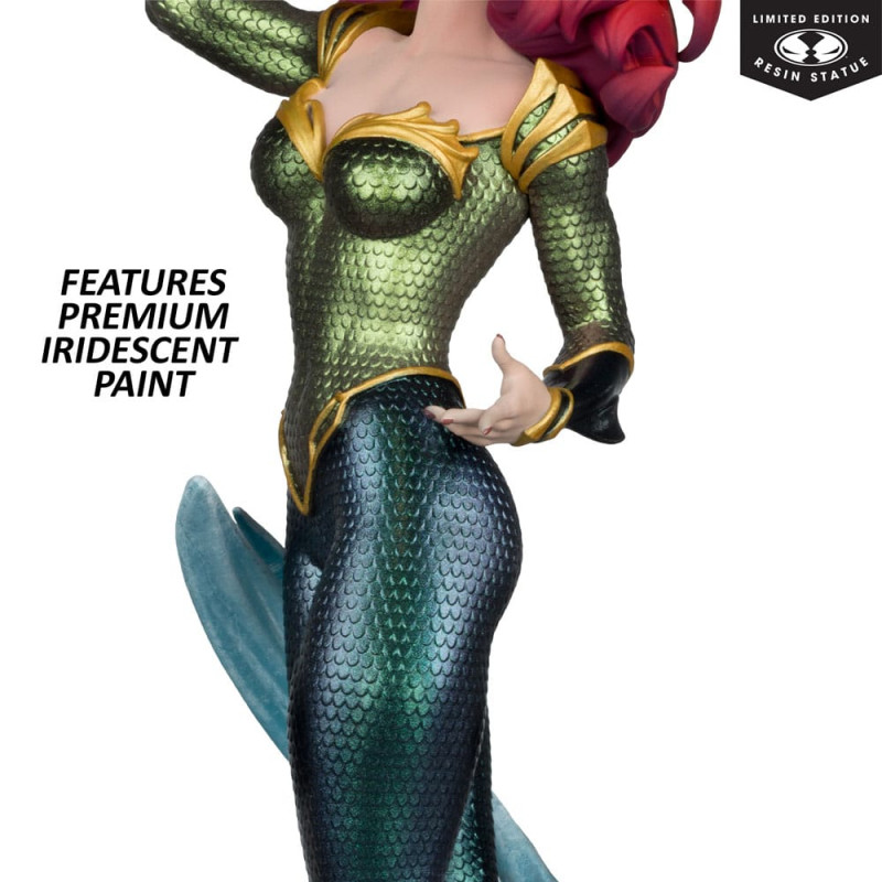 DC Direct Cover Girls Statue 1/8 Mera by J. Scott Campbell 26 cm 1