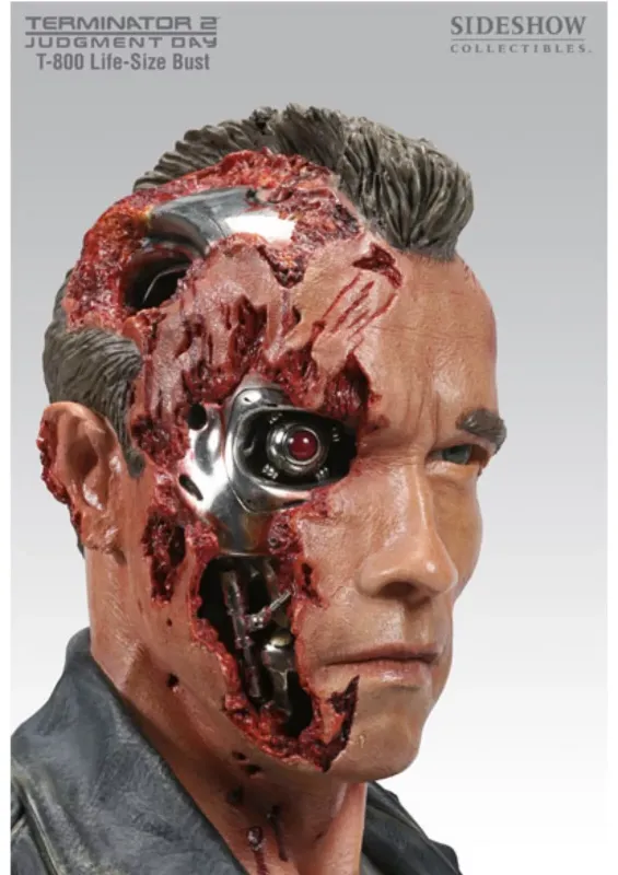 Terminator 2 : Sideshow Collectibles T-800 Life Size Bust