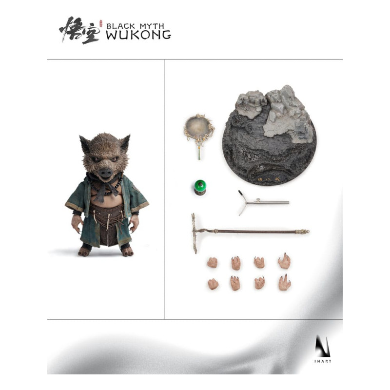 Black Myth: Wukong Action Figure 1/6 Wukong Zhu Bajie 24 cm 1
