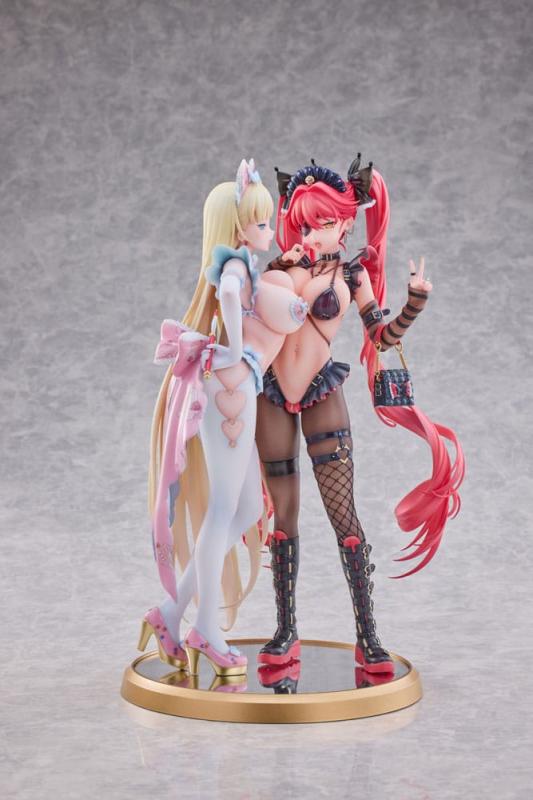 Original Character PVC Statues 1/5 Stella & Sadie Illustrated by Mendokusai 31 cm