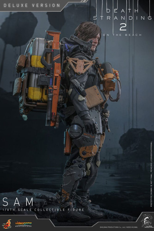 Death Stranding 2: On the Beach Videogame Masterpiece Action Figure 1/6 Sam (Deluxe Version) 31 cm 8