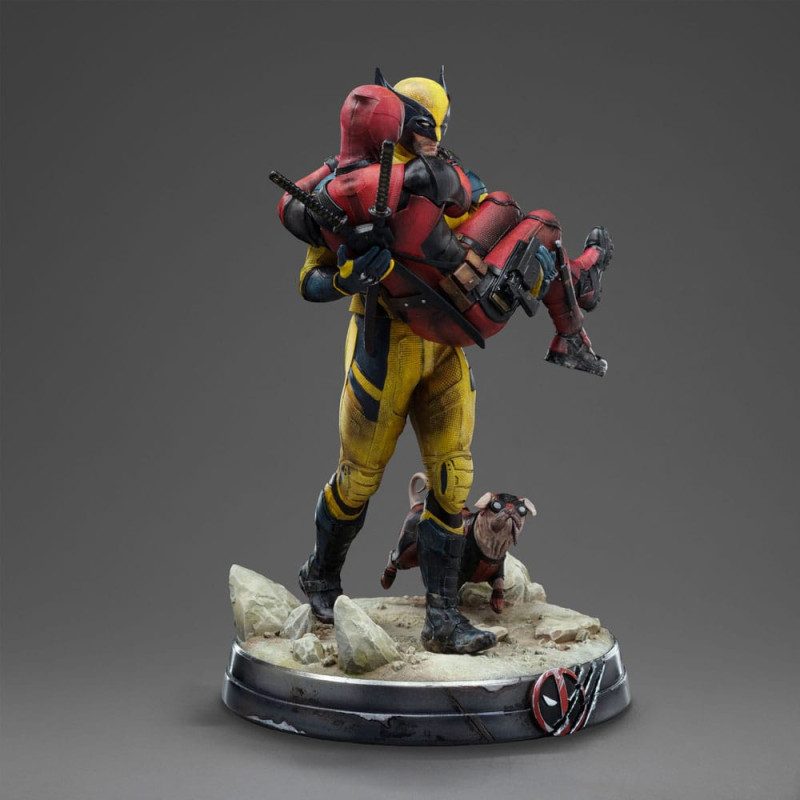Deadpool Deluxe Art Scale Statue 1/10 Deadpool & Wolverine 21 cm 11