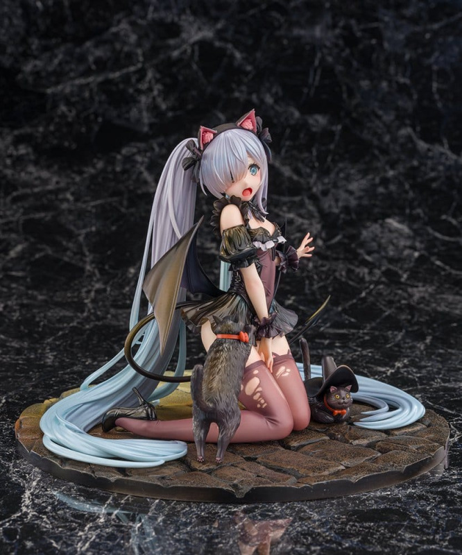 Azur Lane PVC Figure 1/7 Janus Fright-Night Scaredy-Cat Ver. 16 cm 8