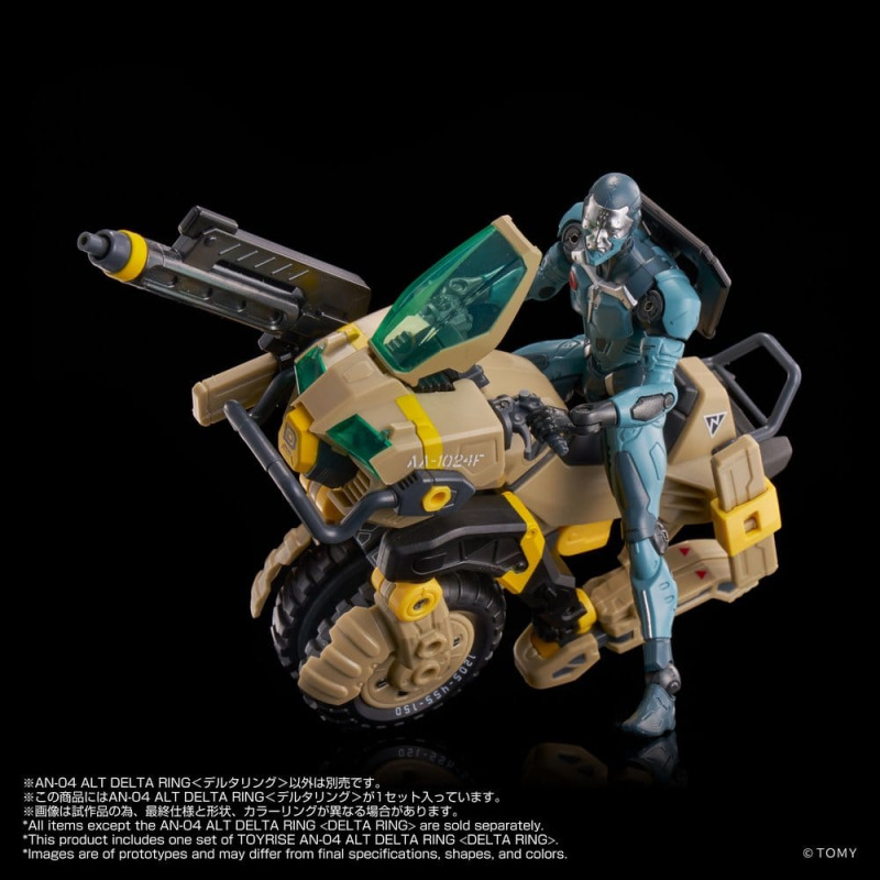 Altered Nano Action Figure AN-04 Alt Delta Ring 10 cm 4