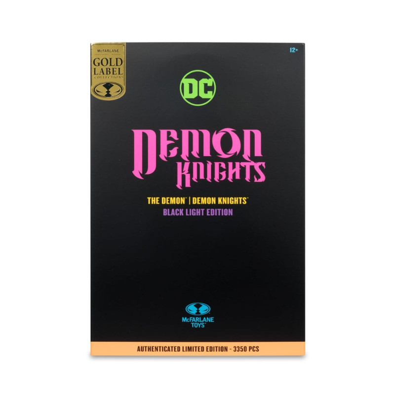 DC Multiverse Action Figure The Demon (Demon Knights) Black Light Edition (Gold Label) 18 cm 11